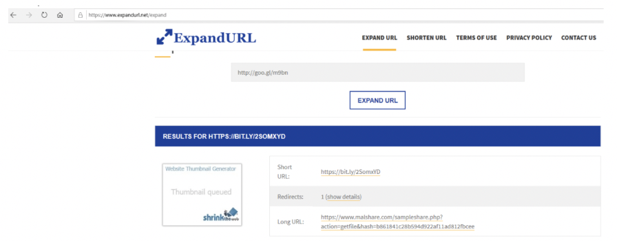 expandURL