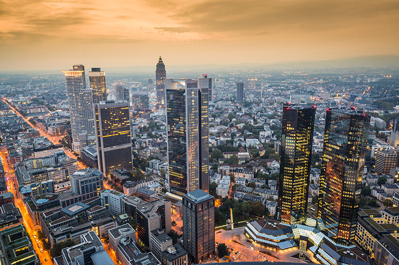 Frankfurt, Germany Skyline